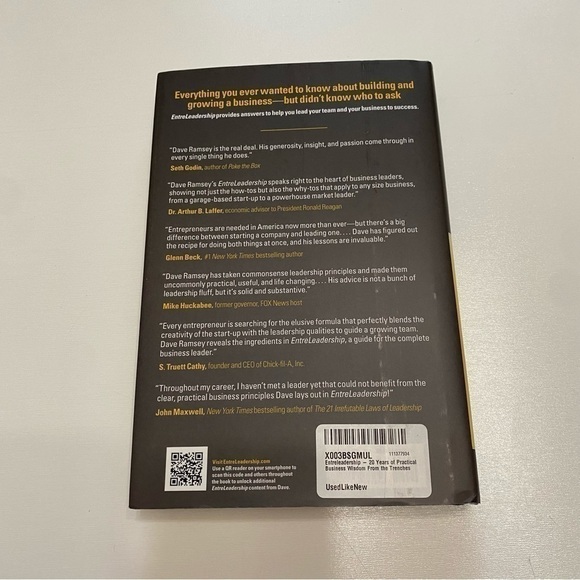 EntreLeadership : 20 Years of Practical Business Wisdom from the Trenches - Picture 2 of 2